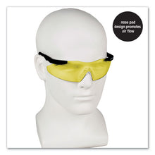 Load image into Gallery viewer, Magnum 3g Safety Eyewear, Black Frame, Yellow-amber Lens
