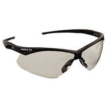 Load image into Gallery viewer, V60 Nemesis Rx Reader Safety Glasses, Black Frame, Clear Lens, +2.5 Diopter Strength
