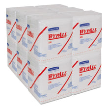 Load image into Gallery viewer, X70 Cloths, 1-4 Fold, 12 1-2 X 12, White, 76-pack, 12 Packs-carton
