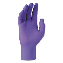 Load image into Gallery viewer, Purple Nitrile Exam Gloves, 242 Mm Length, Small, Purple, 100-box
