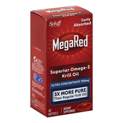 Ultra Concentration Omega-3 Krill Oil Softgel, 40 Count