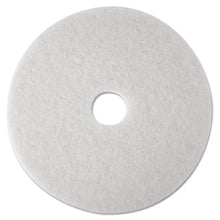 Load image into Gallery viewer, Low-speed Super Polishing Floor Pads 4100, 21&quot; Diameter, White, 5-carton
