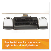 Load image into Gallery viewer, Sit-stand Easy Adjust Keyboard Tray, Highly Adjustable Platform,, Black
