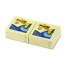 Load image into Gallery viewer, Original Canary Yellow Pop-up Refill, Lined, 3 X 3, 100-sheet, 6-pack
