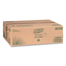 Load image into Gallery viewer, 100% Recycled Two-ply Bath Tissue, Septic Safe, White, 330 Sheets-roll, 48 Rolls-carton
