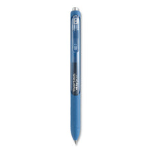 Load image into Gallery viewer, Inkjoy Gel Pen, Stick, Fine 0.5 Mm, Blue Ink, Blue Barrel, Dozen
