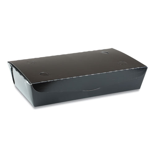 Earthchoice Onebox Paper Box, 55 Oz, 9 X 4.85 X 2, Black, 100-carton