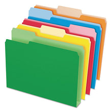 Load image into Gallery viewer, Double Stuff File Folders, 1-3-cut Tabs, Letter Size, Assorted, 50-pack
