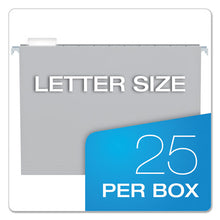 Load image into Gallery viewer, Colored Hanging Folders, Letter Size, 1-5-cut Tab, Gray, 25-box
