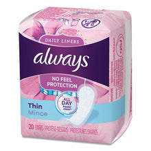 Load image into Gallery viewer, Thin Daily Panty Liners, Regular, 20-pack
