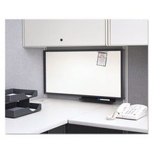 Load image into Gallery viewer, Prestige Cubicle Total Erase Whiteboard, 36 X 18, White Surface, Graphite Frame
