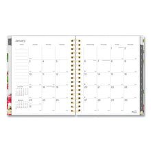Load image into Gallery viewer, Romantic Weekly-monthly Hard Cover Planner, 9.25 X 7.25, Roses Cover, 2022
