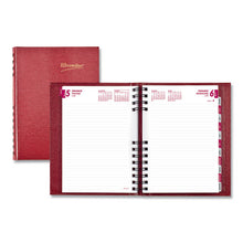 Load image into Gallery viewer, Coilpro Daily Planner, Ruled 1 Day-page, 8.25 X 5.75, Red, 2022
