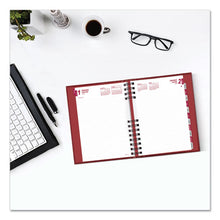 Load image into Gallery viewer, Coilpro Daily Planner, Ruled 1 Day-page, 8.25 X 5.75, Red, 2022
