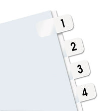 Load image into Gallery viewer, Legal Index Tabs, 1-12-cut Tabs, 1-10, White, 0.44&quot; Wide, 104-pack
