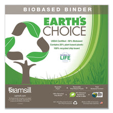 Load image into Gallery viewer, Earth&#39;s Choice Biobased Economy Round Ring View Binders, 3 Rings, 1&quot; Capacity, 11 X 8.5, Berry
