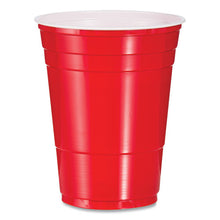 Load image into Gallery viewer, Solo Party Plastic Cold Drink Cups, 16 Oz, Red, 288-carton

