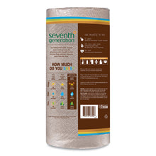 Load image into Gallery viewer, Natural Unbleached 100% Recycled Paper Kitchen Towel Rolls, 11 X 9, 120 Sheets-roll
