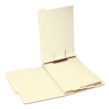 Load image into Gallery viewer, Stackable Folder Dividers W- Fasteners, 1-5-cut End Tab, Letter Size, Manila, 50-pack
