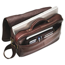 Load image into Gallery viewer, Leather Flapover Case, 16 X 6 X 13, Brown
