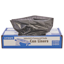 Load image into Gallery viewer, Total Recycled Content Plastic Trash Bags, 56 Gal, 1.5 Mil, 43&quot; X 49&quot;, Brown-black, 100-carton
