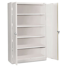 Load image into Gallery viewer, Assembled Jumbo Steel Storage Cabinet, 48w X 18d X 78h, Light Gray

