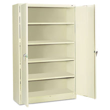 Load image into Gallery viewer, Assembled Jumbo Steel Storage Cabinet, 48w X 18d X 78h, Putty
