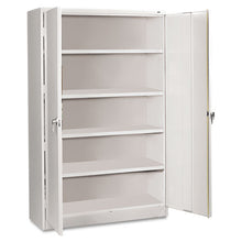 Load image into Gallery viewer, Assembled Jumbo Steel Storage Cabinet, 48w X 24d X 78h, Light Gray
