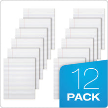 Load image into Gallery viewer, &quot;the Legal Pad&quot; Glue Top Pads, Wide-legal Rule, 8.5 X 11, White, 50 Sheets, 12-pack
