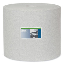 Load image into Gallery viewer, Industrial Cleaning Cloths, 1-ply, 12.6 X 13.3, Gray, 1,050 Wipes-roll
