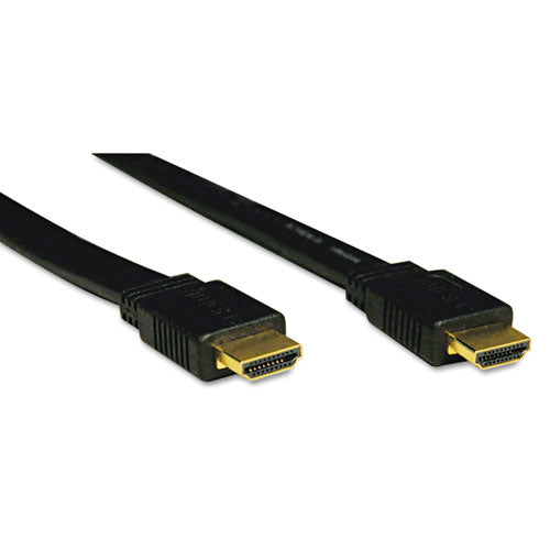 High Speed Hdmi Flat Cable, Ultra Hd 4k, Digital Video With Audio (m-m), 3 Ft.