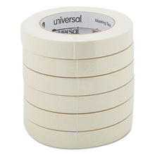 Load image into Gallery viewer, Removable General-purpose Masking Tape, 3&quot; Core, 18 Mm X 54.8 M, Beige, 6-pack
