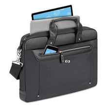 Load image into Gallery viewer, Irving Briefcase, 16.54&quot; X 2.36&quot; X 13.39&quot;, Polyester, Black
