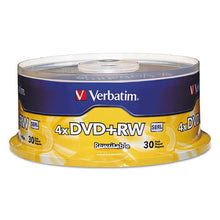 Load image into Gallery viewer, Dvd+rw Discs, 4.7gb, 4x, Spindle, 30-pack
