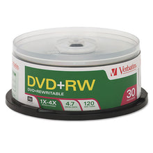 Load image into Gallery viewer, Dvd+rw Discs, 4.7gb, 4x, Spindle, 30-pack
