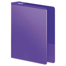 Load image into Gallery viewer, Heavy-duty D-ring View Binder With Extra-durable Hinge, 3 Rings, 1&quot; Capacity, 11 X 8.5, Purple
