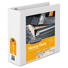 Load image into Gallery viewer, Heavy-duty D-ring View Binder With Extra-durable Hinge, 3 Rings, 3&quot; Capacity, 11 X 8.5, White

