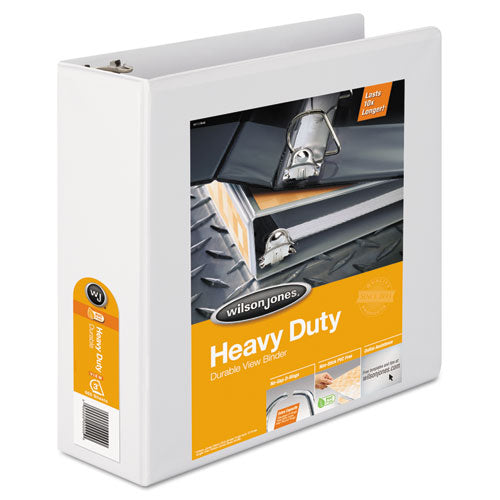 Heavy-duty D-ring View Binder With Extra-durable Hinge, 3 Rings, 3