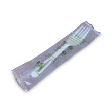 Load image into Gallery viewer, Tpla Compostable Cutlery, Fork, 6.3&quot;, White, 750-carton
