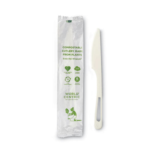 Tpla Compostable Cutlery, Knife, 6.7